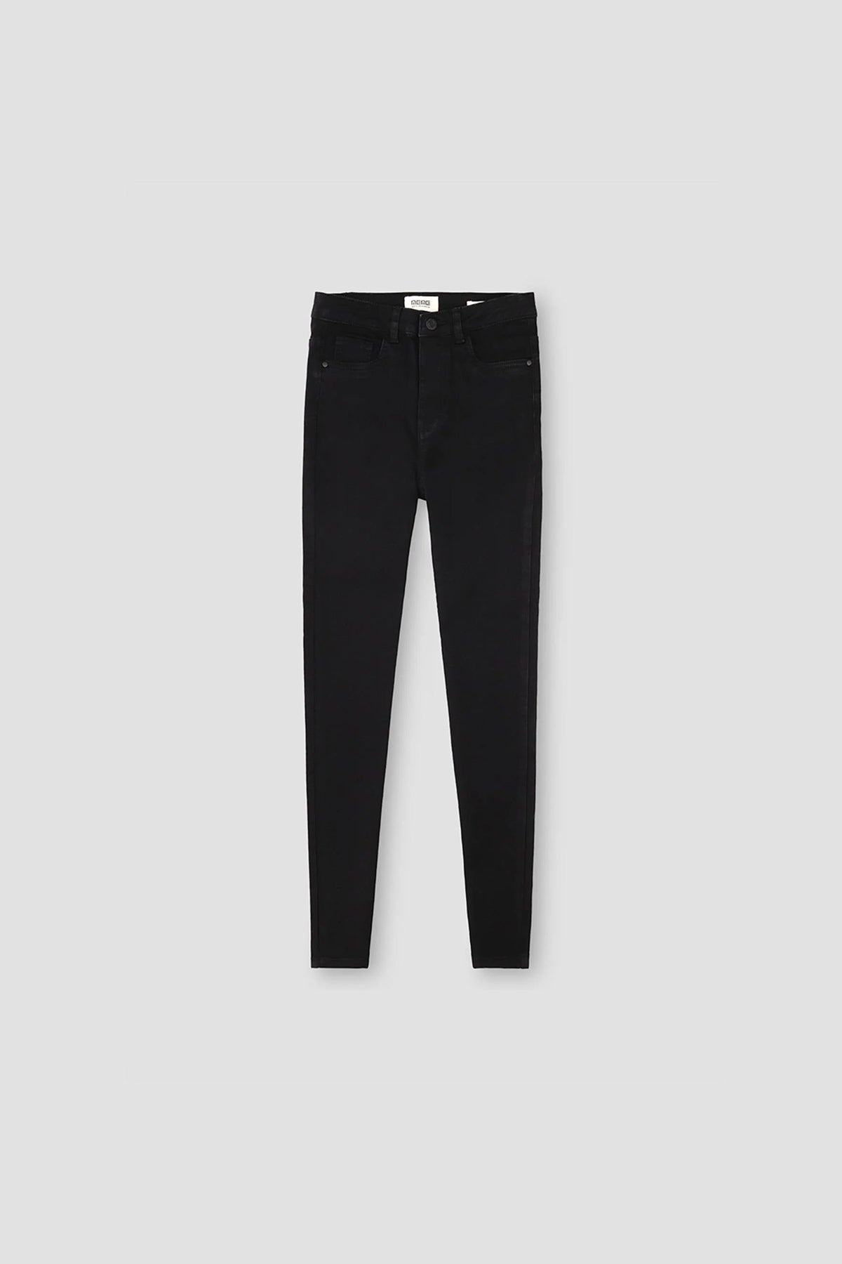 Skinny Fit Jeans For Women - Black