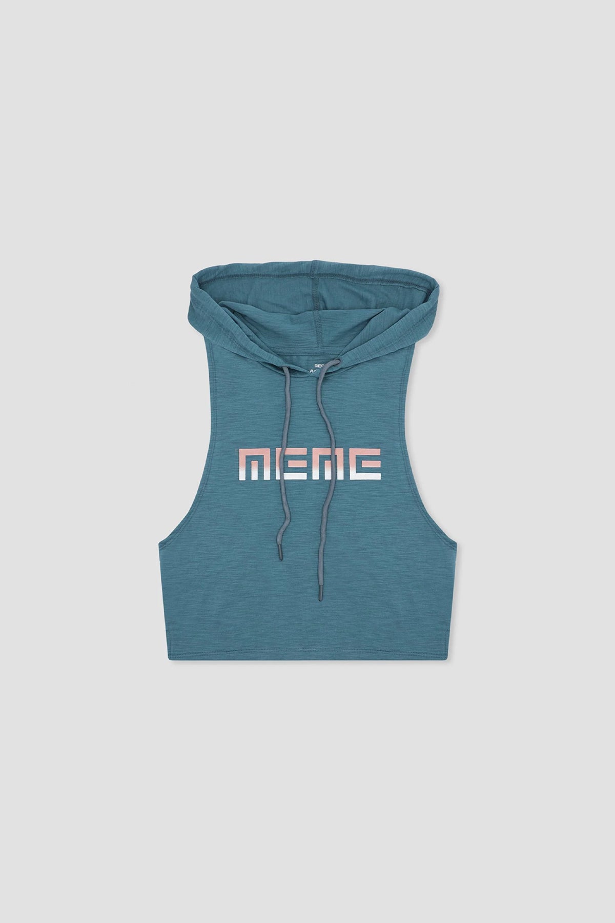 Sleeveless Hoodie For Women - Green