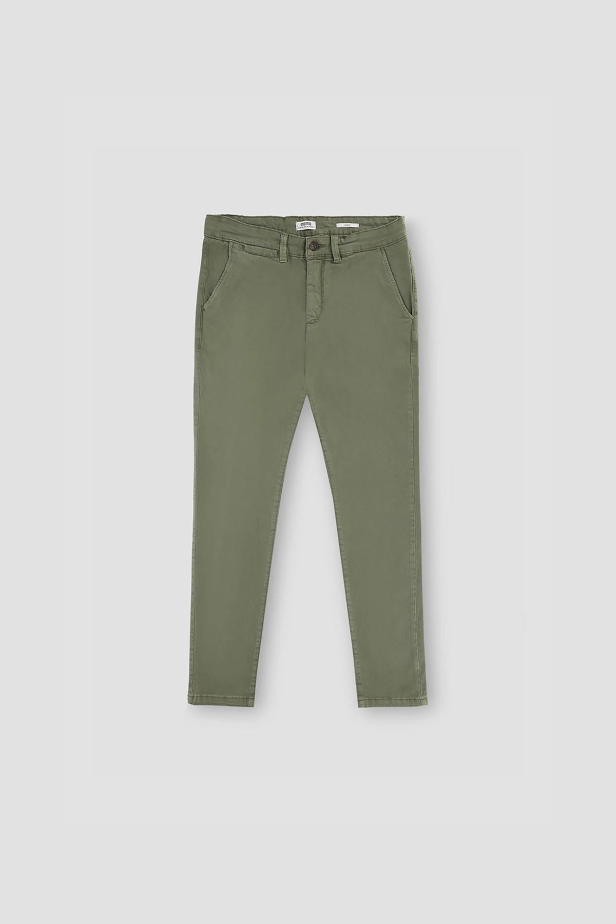 Slim-Fit Chino Trouser For Men - Deep Lichen