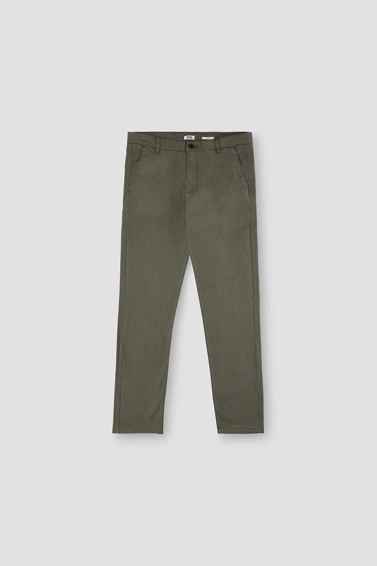 Slim-Fit Chino Trouser For Men - Khaki