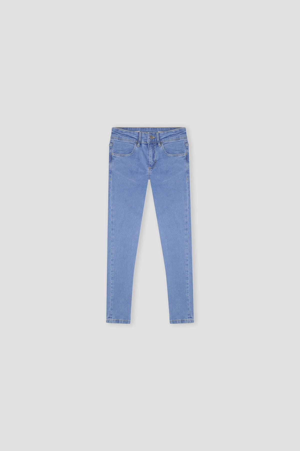 Slim Fit Denim Jeans For Boy - Mid Blue