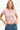 V-Neck T-Shirt For Women - Pink