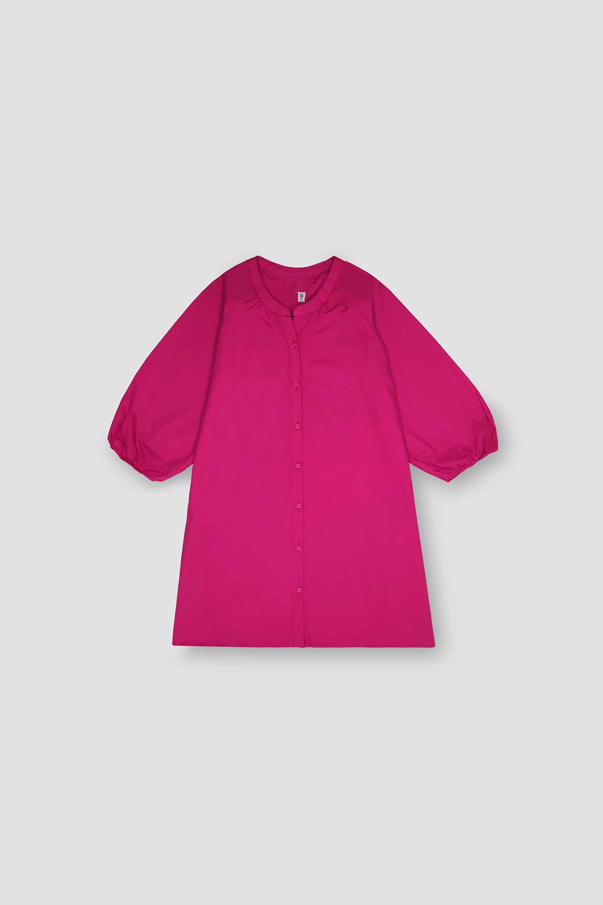 Solid Dress For Girl - Pink