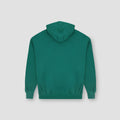 Solid Hoodie For Men - Green back side