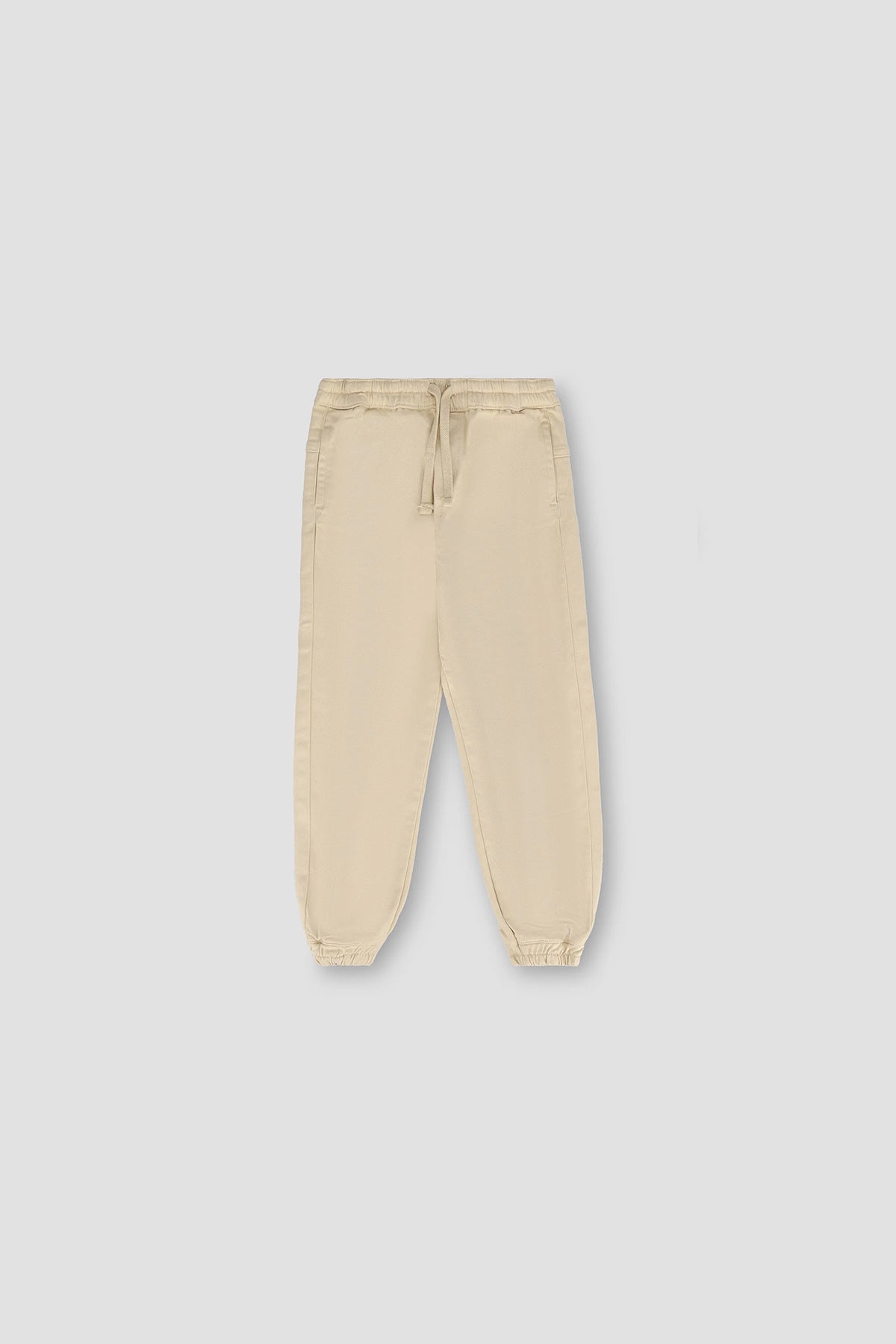 Solid Jogg Pant For Boy - Fog