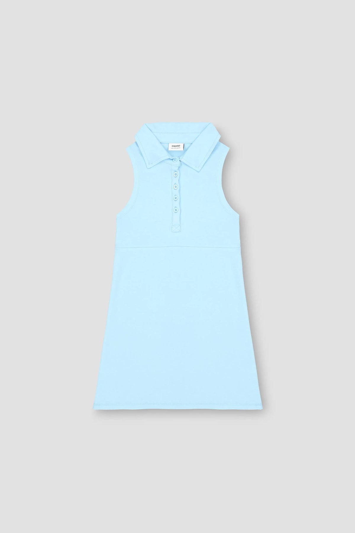 Solid Long T-Shirt For Women - Blue