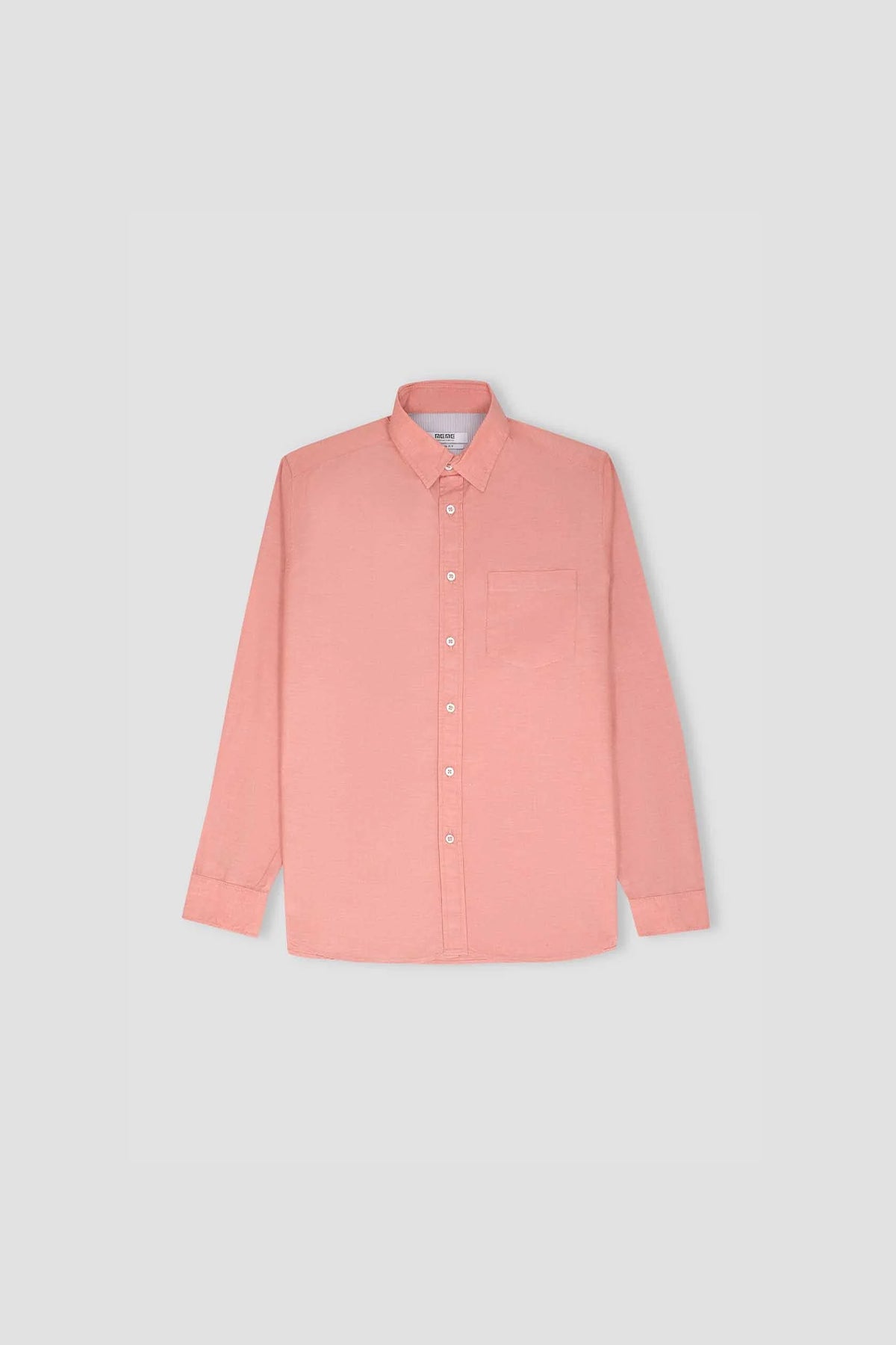 Solid Shirt For Men - Peach