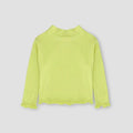 Solid T-Shirt For Baby Girl - Lime - MEME