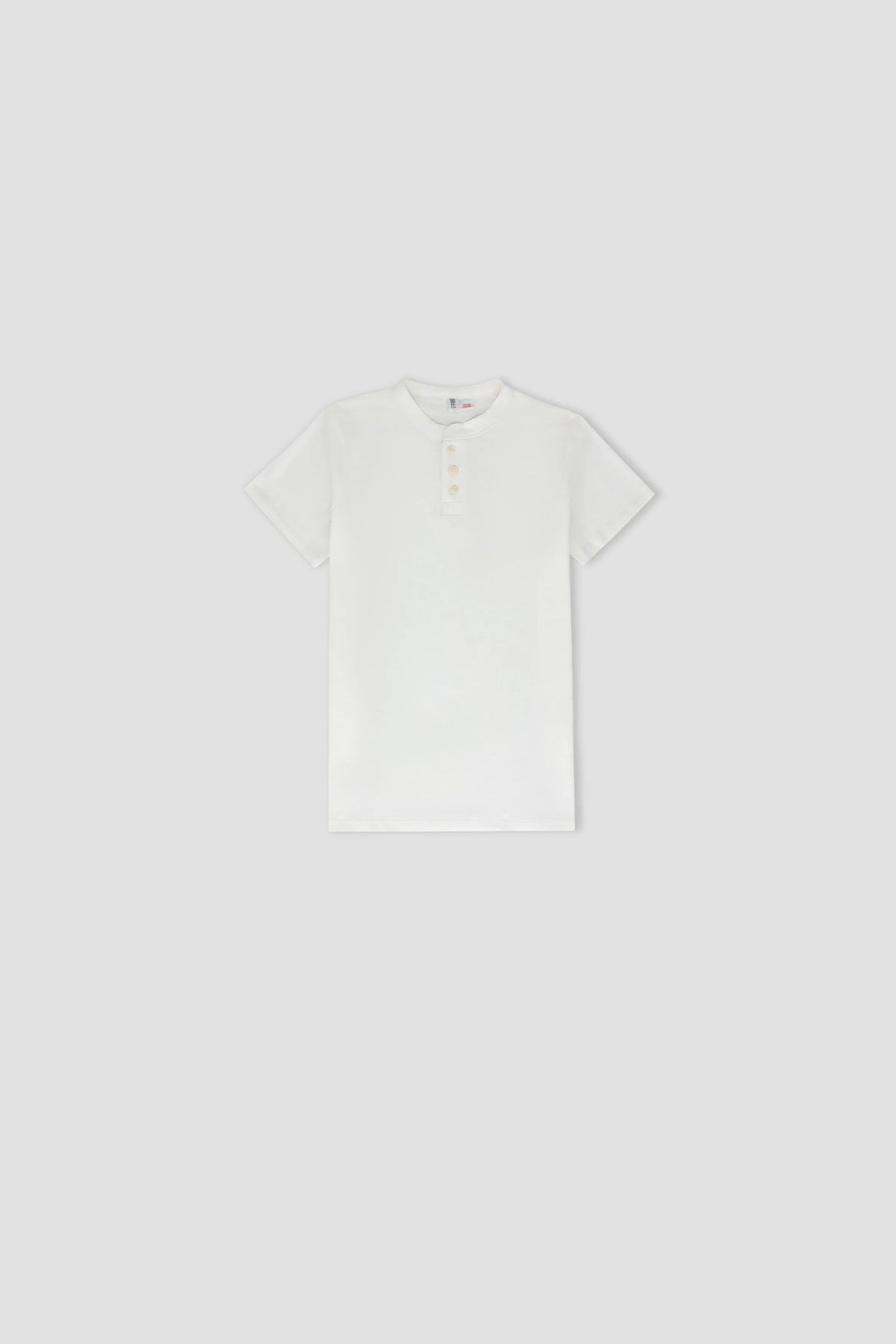 Solid T-Shirt For Boy - White