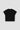 Solid T-Shirt For Girl - Black Back Side