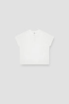Solid T-Shirt For Girl - White - MEME