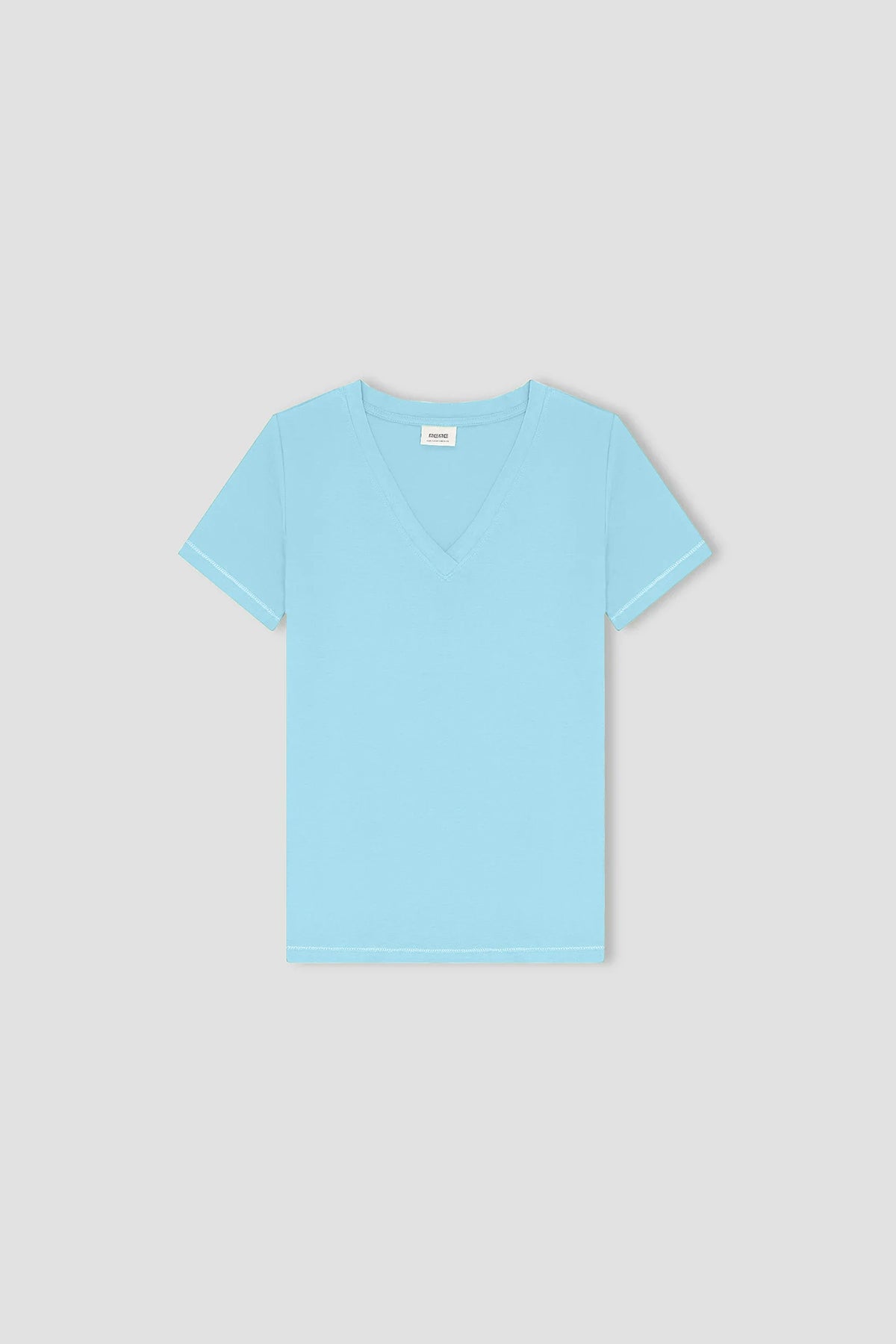 Solid T-Shirt For Women - Blue