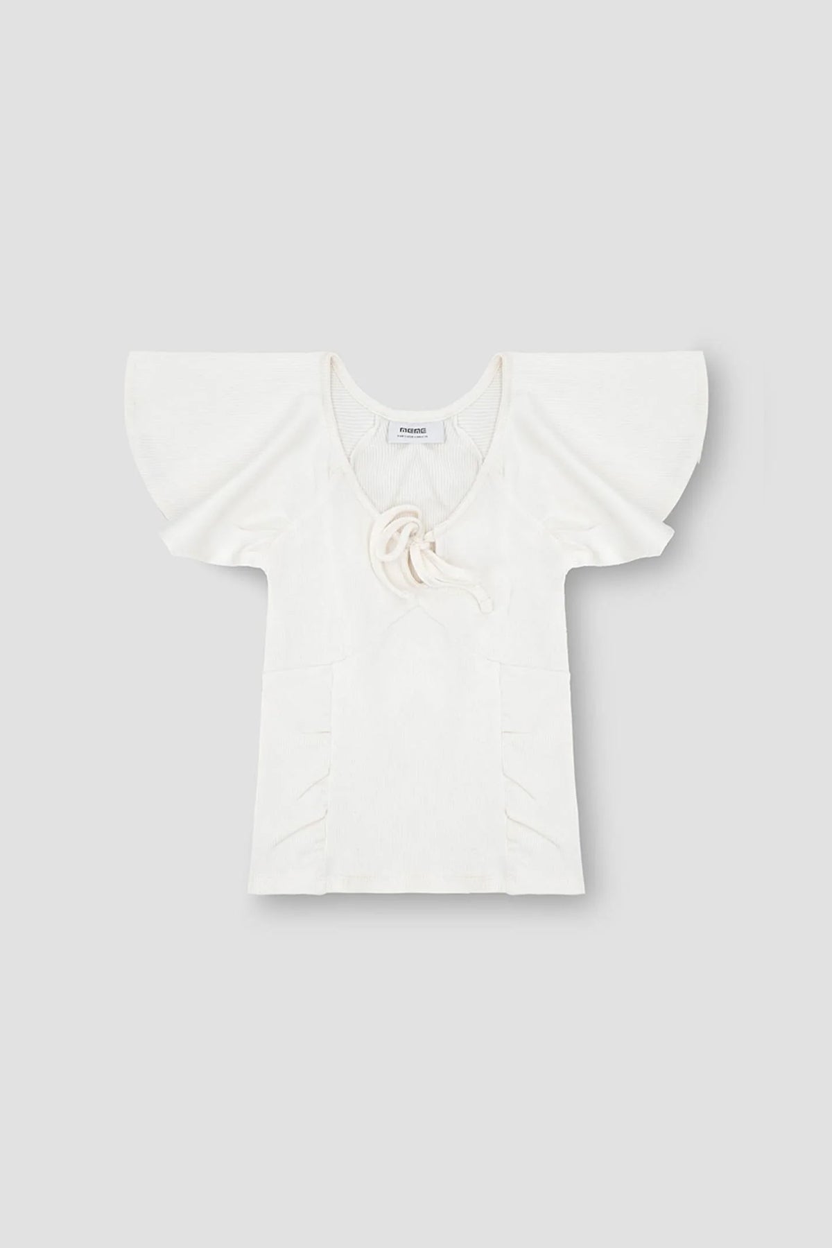 Solid T-Shirt For Women - Ecru