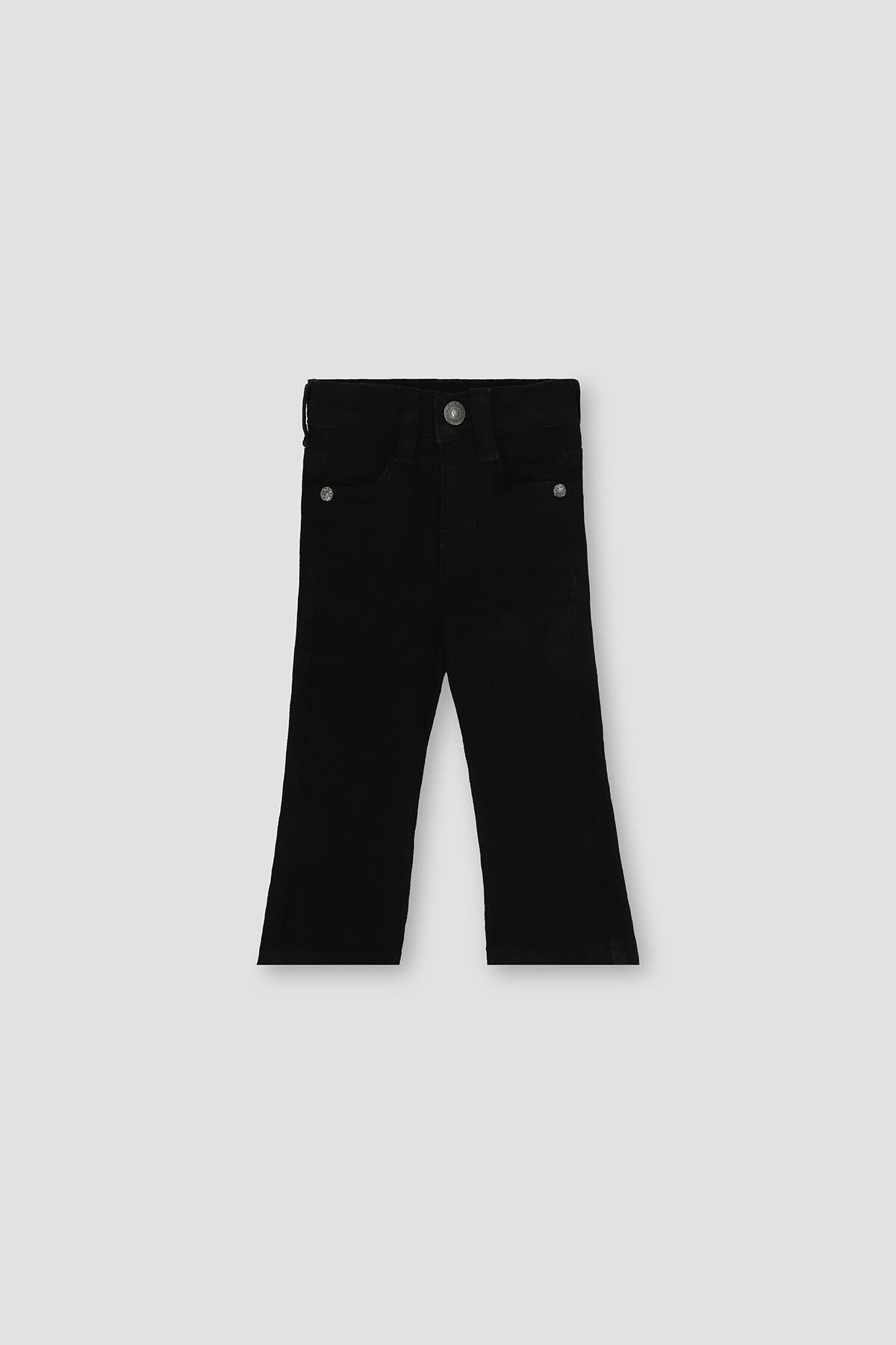 Straight Pant For Baby Girl - Black