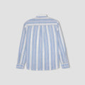 Stripe Button Down Shirt For Men - Blue Stripe - MEME