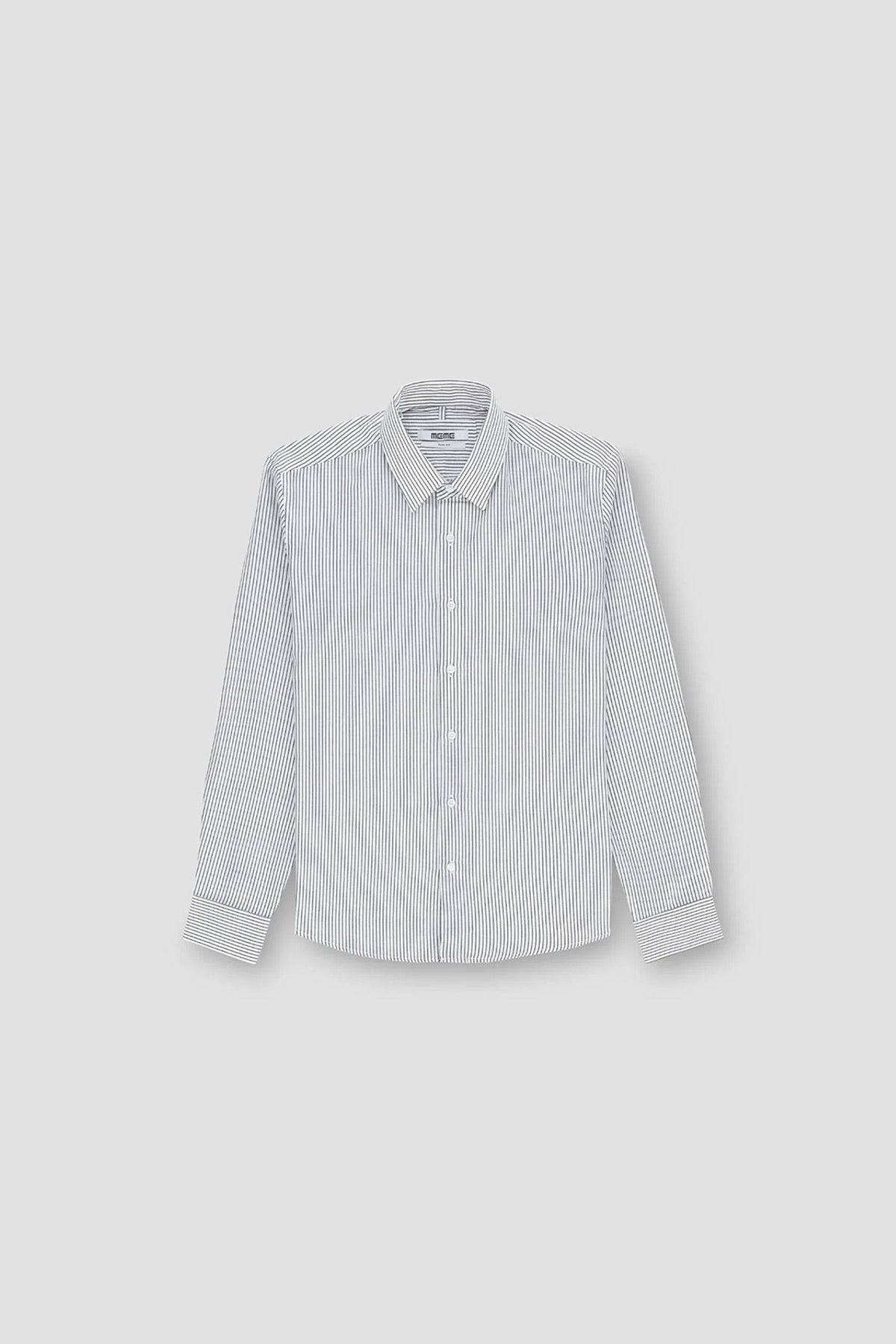 Stripe Shirt For Men - Black