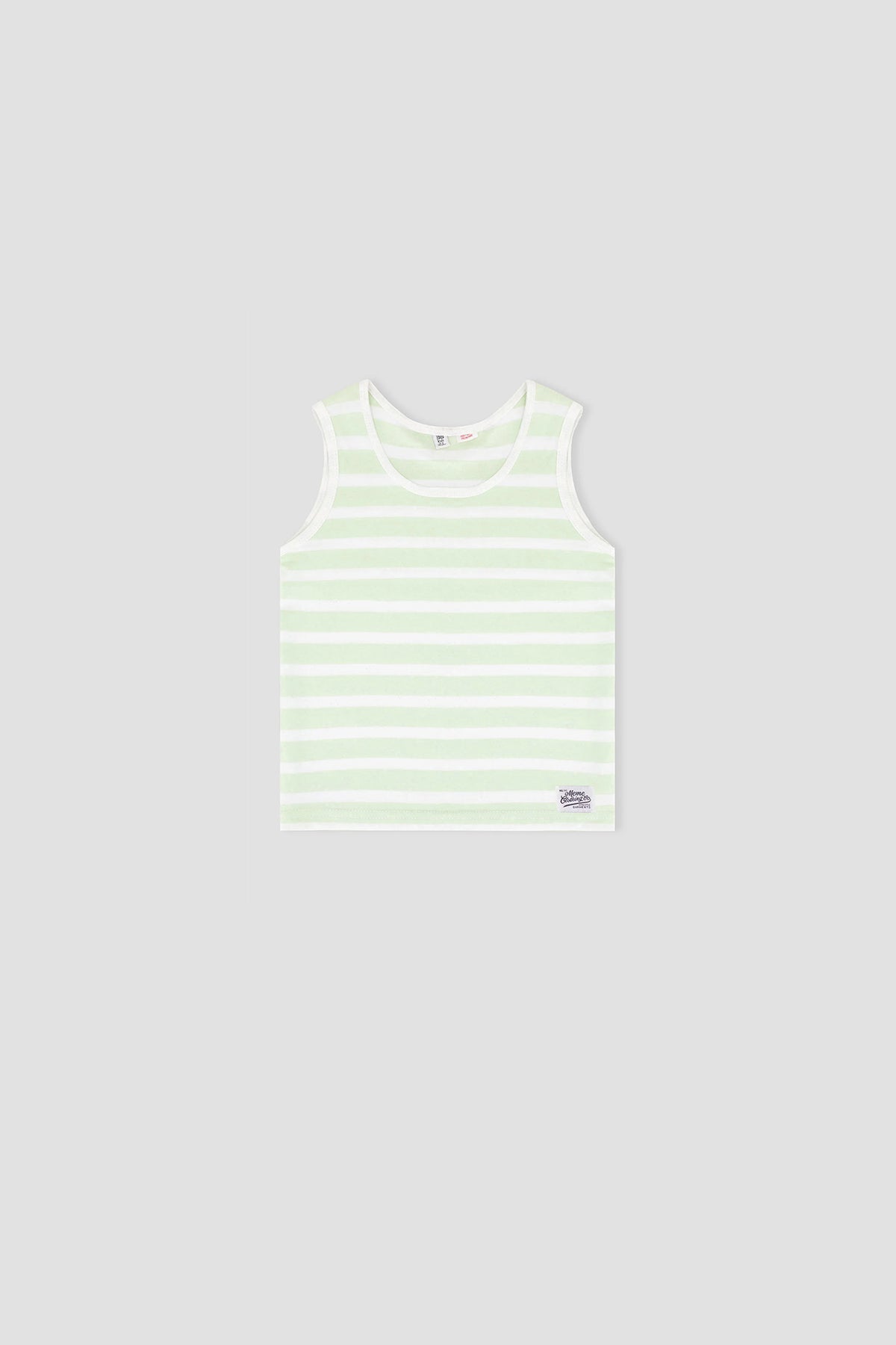 Stripe Sleeveless T-Shirt For Baby Boy - Iris Bloom