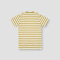 Stripe T-Shirt For Men - Khaki - MEME