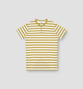 Stripe T-Shirt For Men - Khaki - MEME