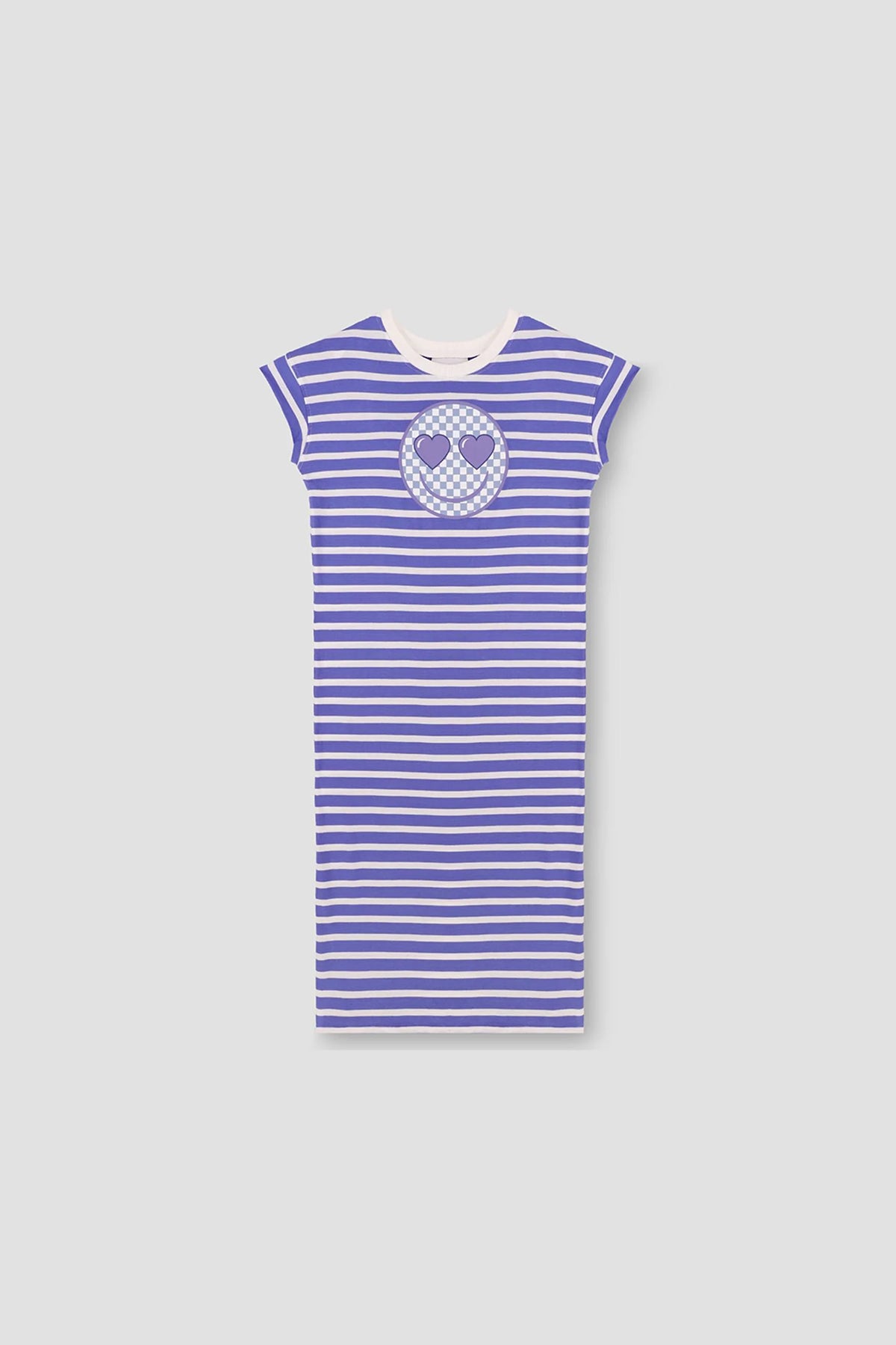 Striped Dress For Women - Blue