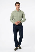 TEXTURED BUTTON DOWN SHIRT FOR MEN