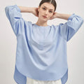 Top For Women - Light Blue - MEME