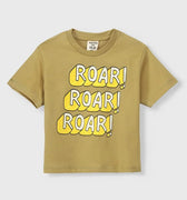 Roar T-Shirt For Baby Boy - Khaki - MEME