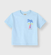 Paradise T-Shirt For Baby Boy - Blue - MEME