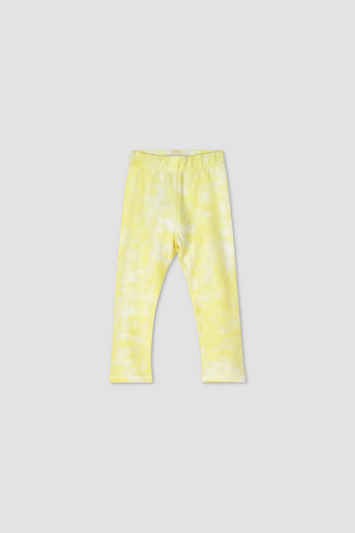 Tie Dye Legging For Baby Girl - Yellow