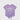 Typography T-Shirt For Baby Girl - Violet - MEME