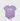 Typography T-Shirt For Baby Girl - Violet - MEME