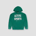 Typogrphy Hoodie For Men - Green