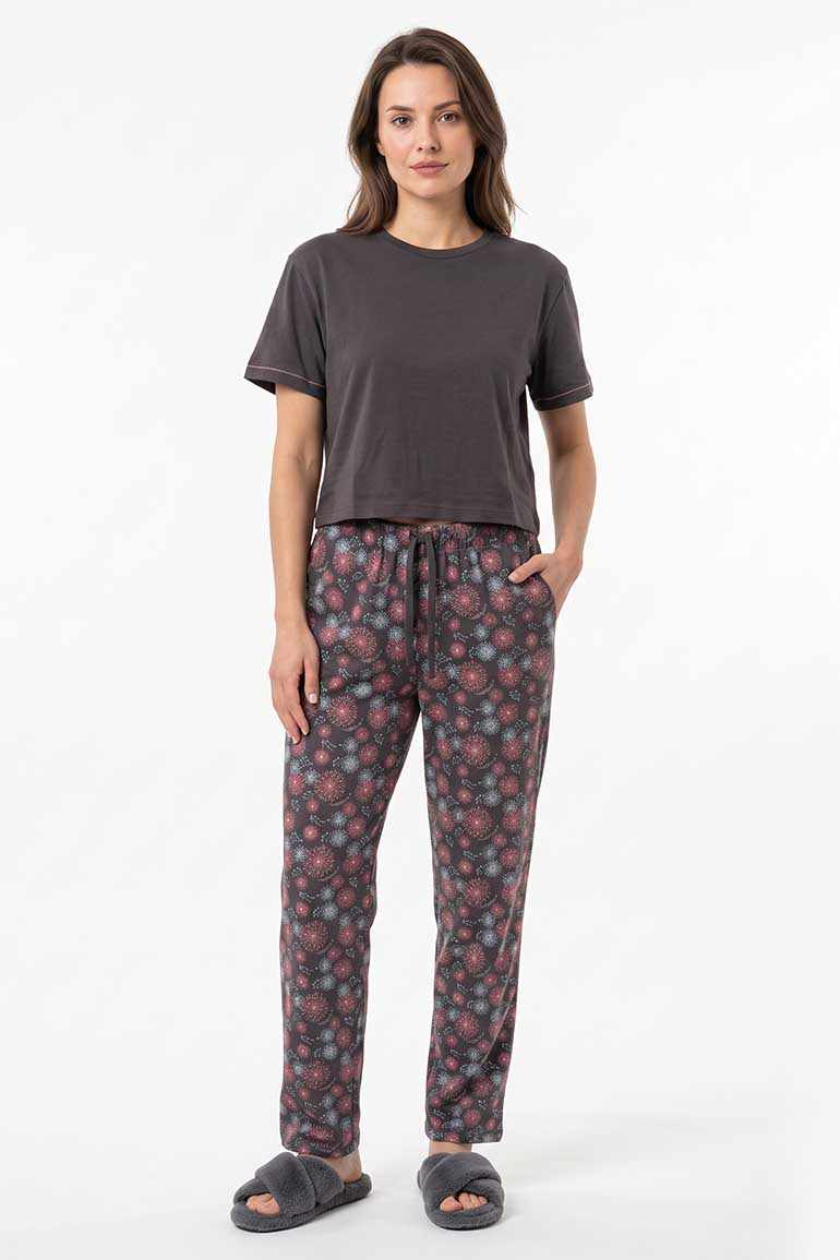 PRINTED PJ SET FOR WOMEN