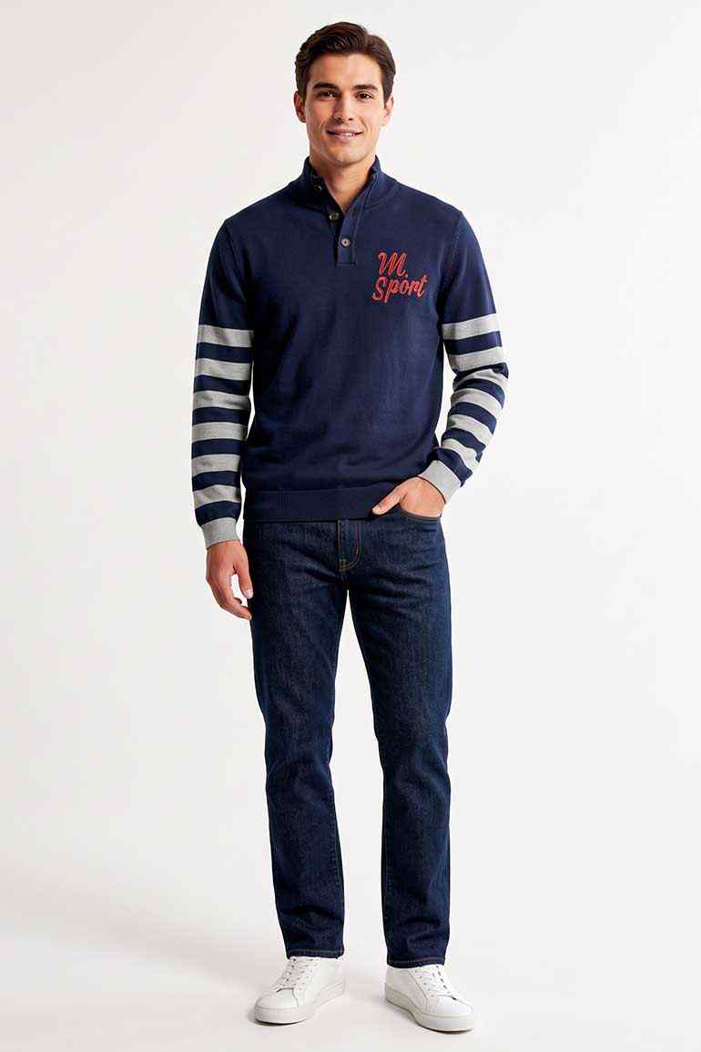 POLO SWEATSHIRT FOR MEN