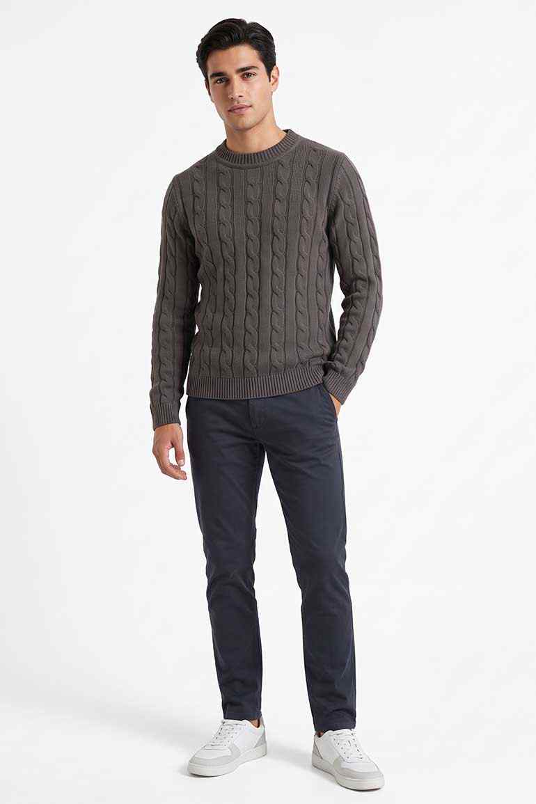 CREW NECK SWEATER FOR MEN