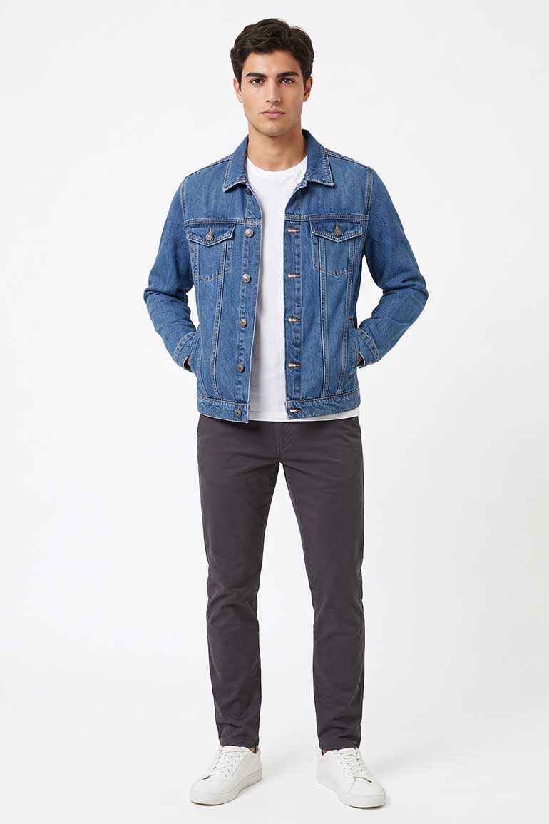 DENIM JACKET FOR MEN