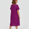 Dress For Girl - Purple - MEME