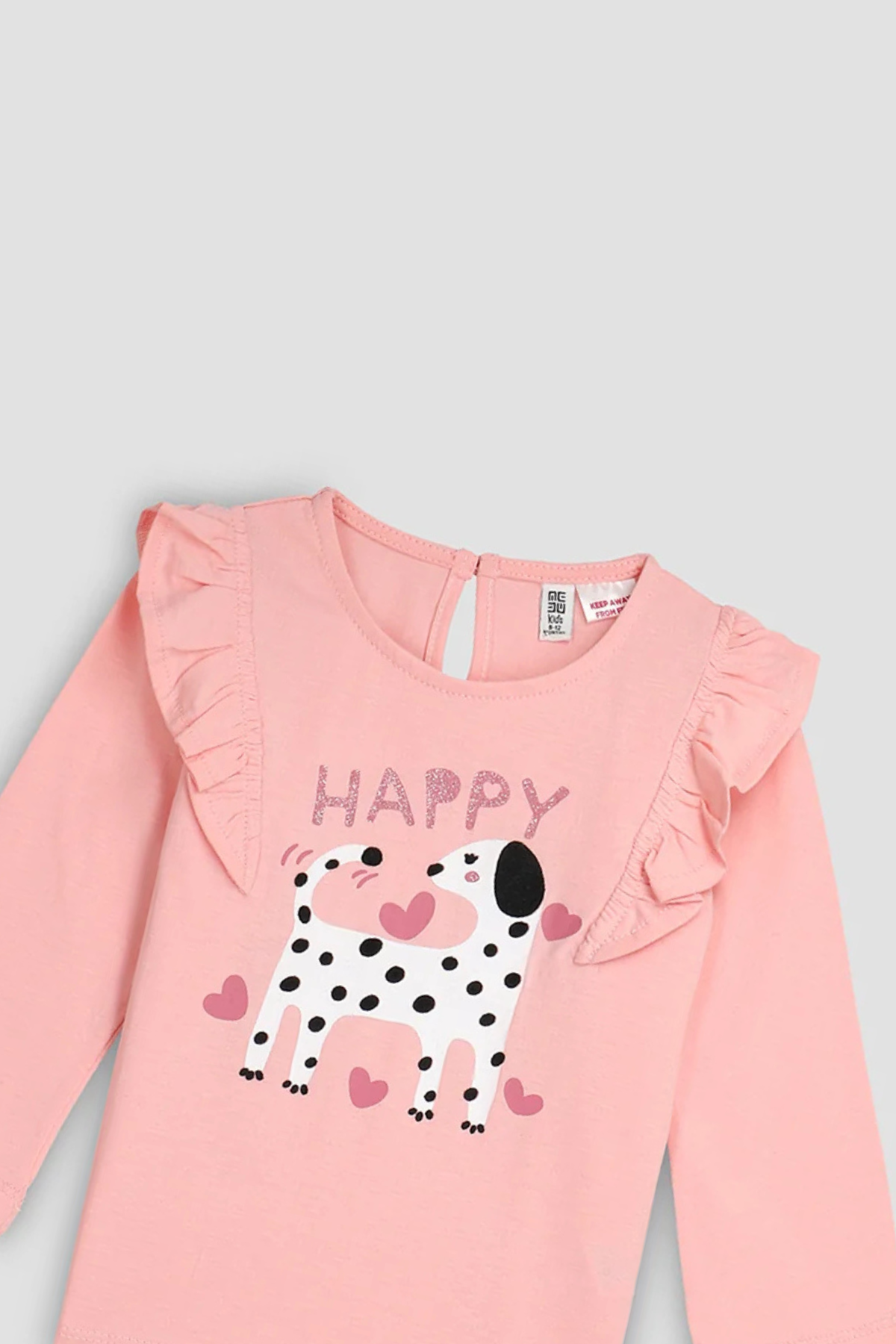 Printed T-Shirt For Baby Girl - PINK