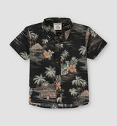Graphic Safari Jeep Shirt For Baby Boy - Black - MEME