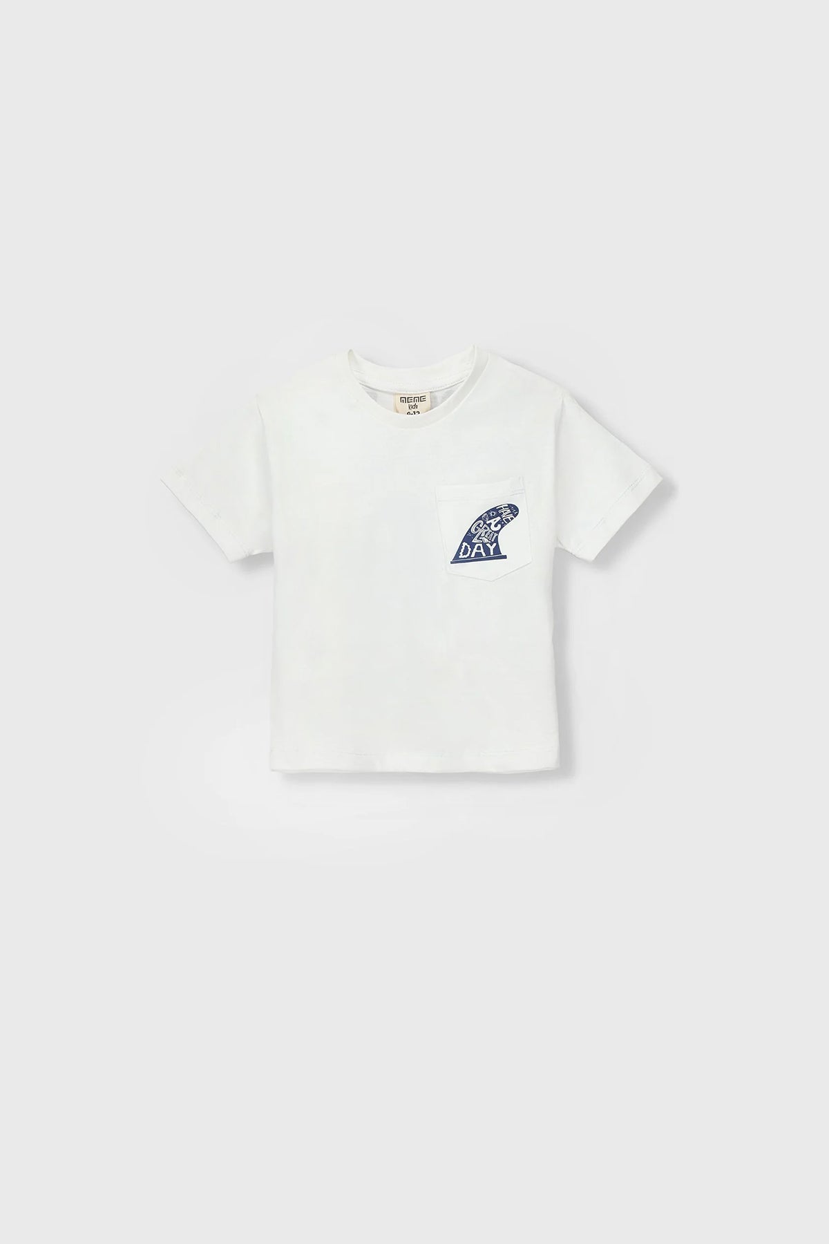 Wave T-Shirt For Baby Boy - White