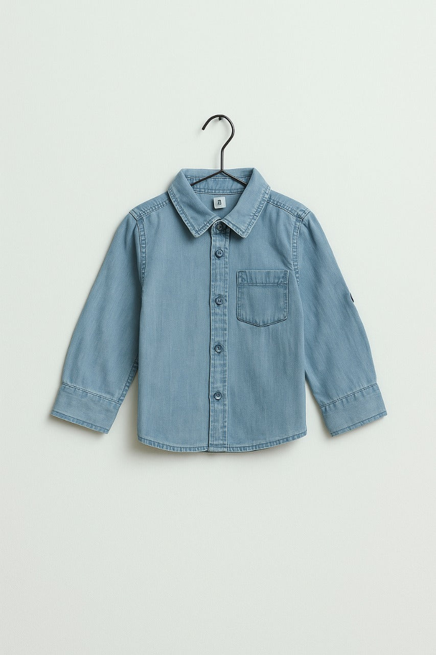 Denim Shirt for boys - Light Blue