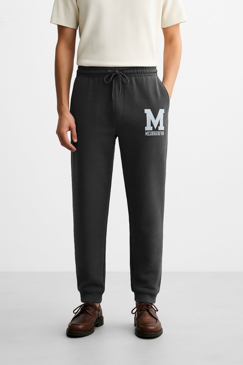 Jogger Pant For Men - Anthra Melange