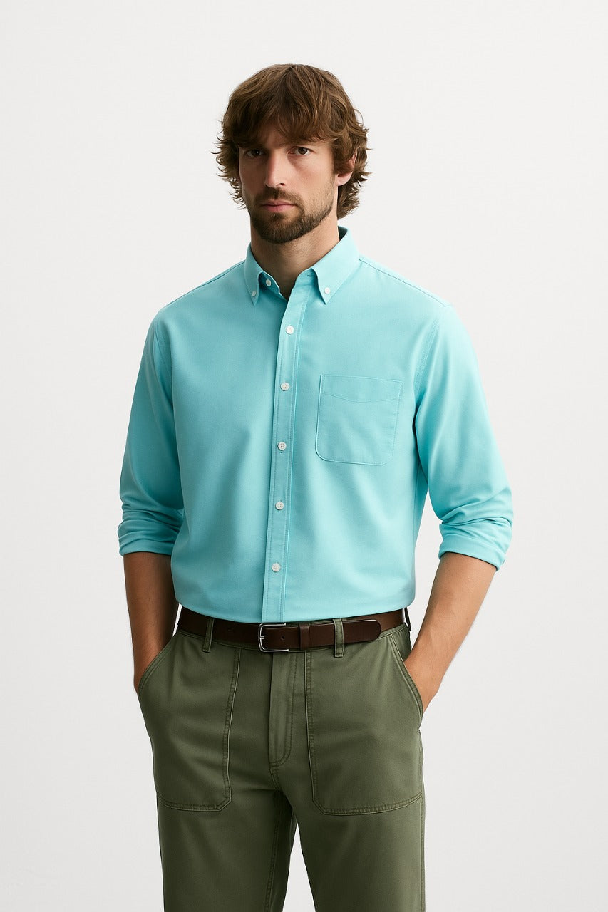 Check Shirt For Men - Blue Check