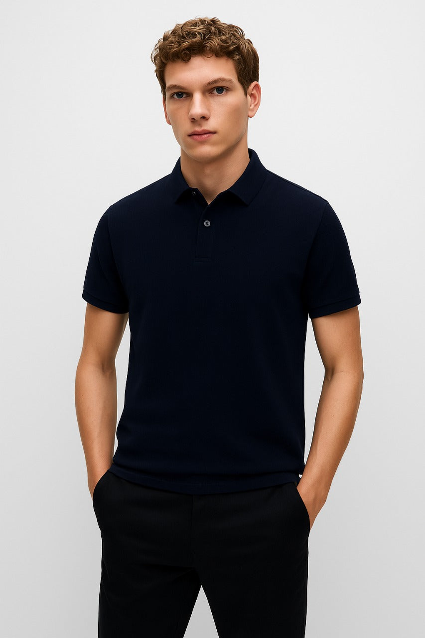 Polo T-Shirt For Men - Navy