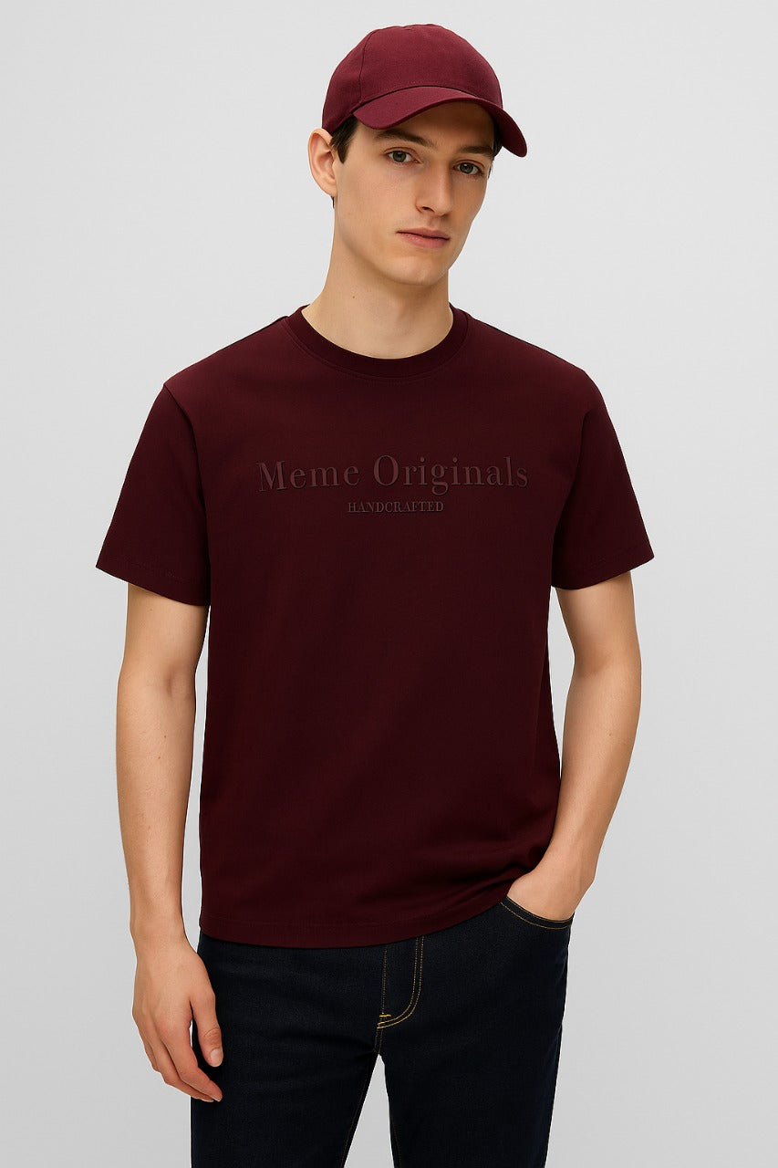 Graphic T-Shirt For Men - Prune