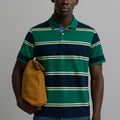 Robert Polo T- Shirt for Men - Tropical Rain Forest with model
