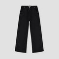 Wide Leg Jeans For Women - Black - MEME