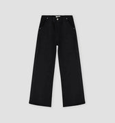 Wide Leg Jeans For Women - Black - MEME