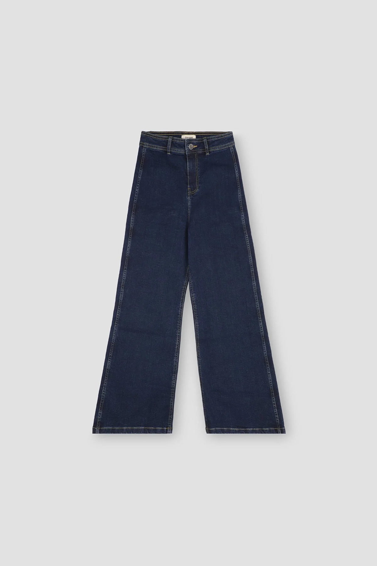 Wide Leg Jeans For Women - Dark Blue