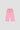 Wide Leg Trouser For Girl - Mauve Front Side
